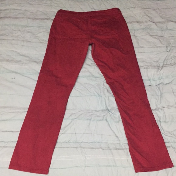 Burgundy skinny jeans - Picture 3 of 3